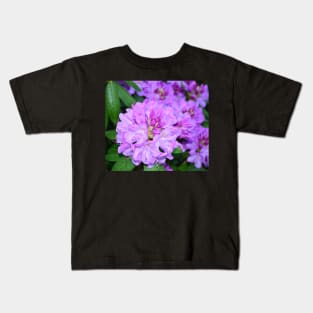 Rhododendron flower photo Kids T-Shirt